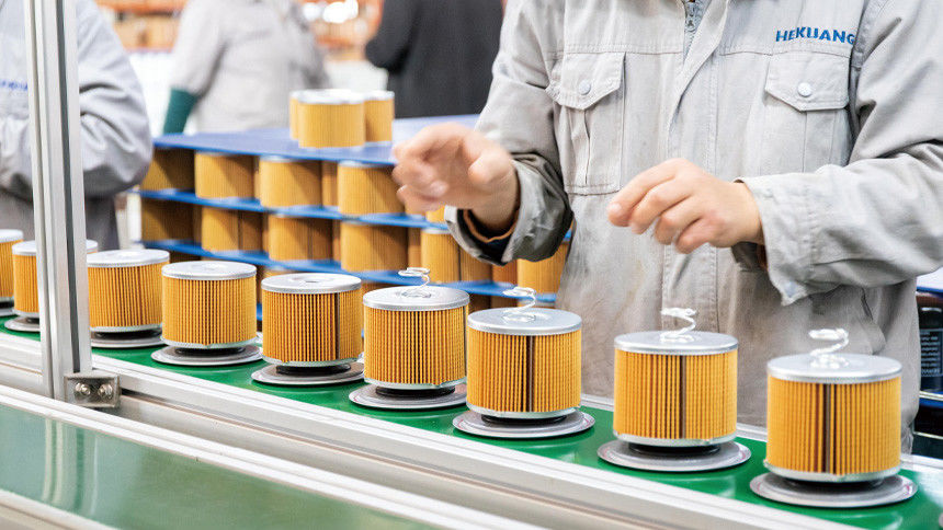 Wuxi hekuang Intelligent Technology Co., Ltd. factory production line