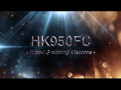 HK950FC Wood Rubbing Machine Elevatable Cab With Driver Height Up To 4.5 Meters Above Ground