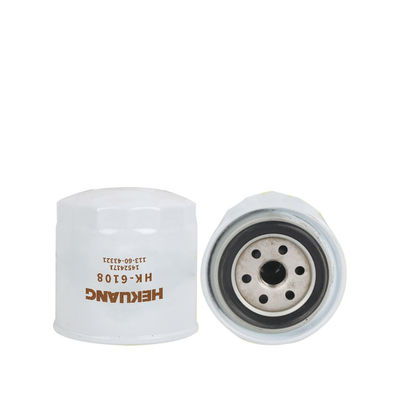 J6109 Engine Oil Filter 730403000410 Oil Filter Synthetic Fibers For Kubota KX183 KX185