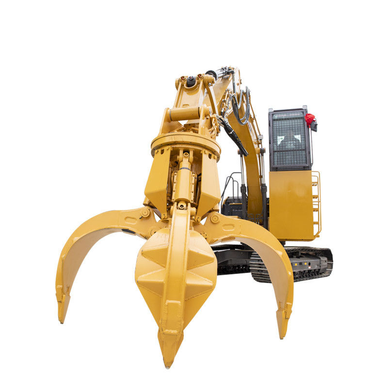 Small  Grabber FR130F Grapples Excavator Grabber Oil Electric Hybrid Digger Grabber For Material Handling