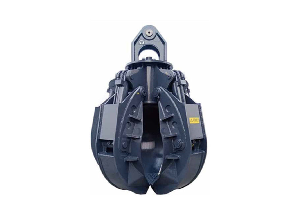 Four-six  Petal Steel Rock Grabber Attachment Excavator Attachment