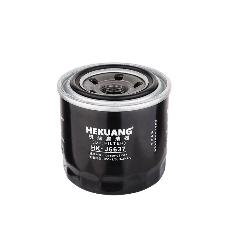 J6637 Vehicle Oil Filter Carbon Deposition HITACHI Filter For Engineering Vehicle