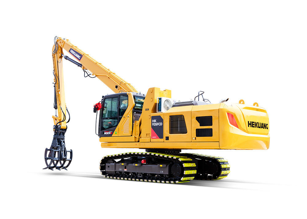935FCD 28000kg Excavator Grabber Oil Electric Hybrid Grabber Digger for Scrap steel wharf