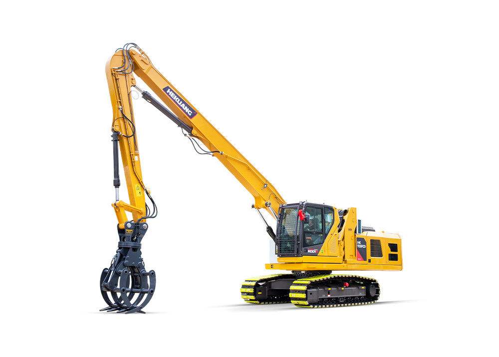 935FCD 28000kg Excavator Grabber Oil Electric Hybrid Grabber Digger for Scrap steel wharf