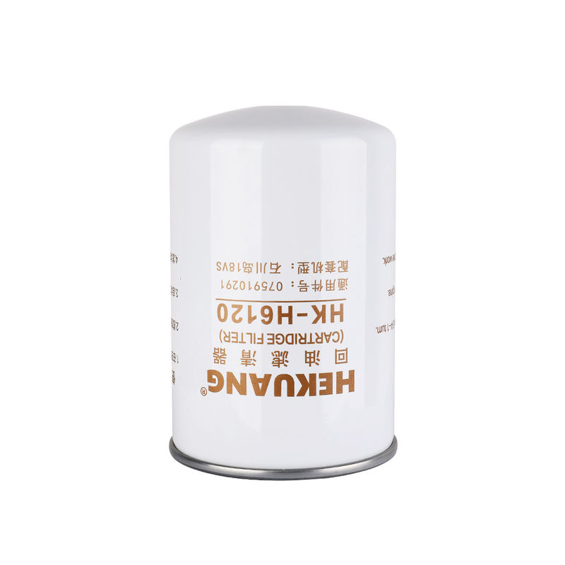 HEKUANG Hydraulic Oil Filter H6120 Cartridge Filter  For Diesel Vehicle Hydraulic System