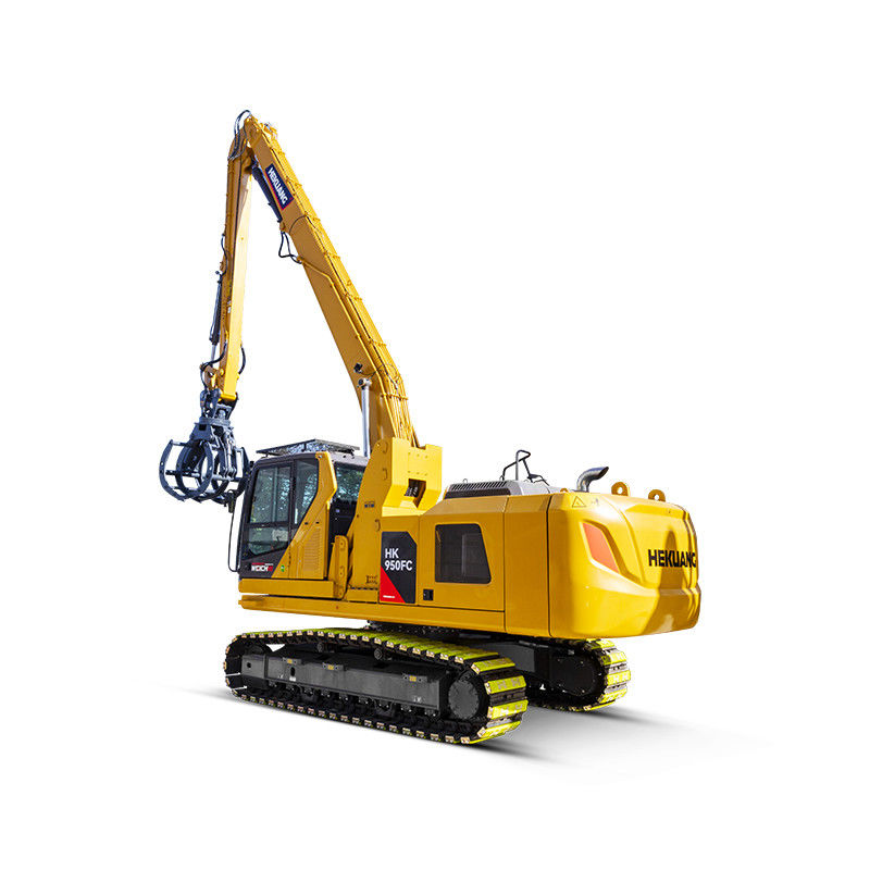 HK950FC Wood Rubbing Machine Elevatable Cab With Driver Height Up To 4.5 Meters Above Ground