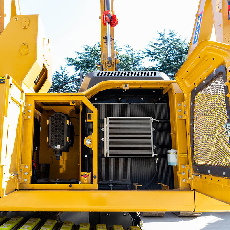 HK950FC Wood Rubbing Machine Elevatable Cab With Driver Height Up To 4.5 Meters Above Ground